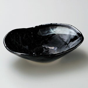 銀彩楕円多用鉢 22.5×16.8×6.2cm 263-178/業務用/新品/小物送料対象商品