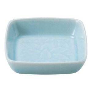 青白磁唐草6.0角鉢 15.3×15.3×4.3cm 445-298/業務用/新品/小物送料対象商品