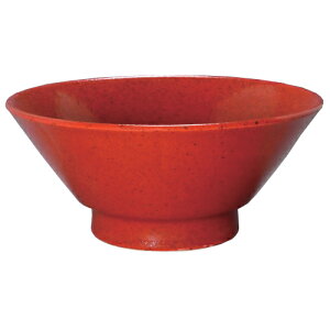 ラーメン丼 柚子赤 切立高台6.5寸丼 10個入/業務用/新品/小物送料対象商品