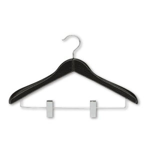 合皮巻ハンガー ピンチ付 ホワイト縫製 TM-R/クロコダイル/業務用/新品/小物送料対象商品