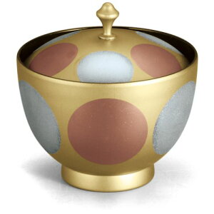 TA御所車椀(蓋親)金内黒/銀銅日月/業務用/新品/小物送料対象商品