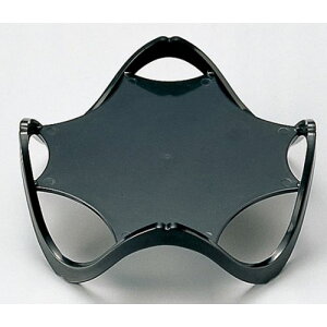 底板付盆情盛器用足(黒)/業務用/新品/小物送料対象商品