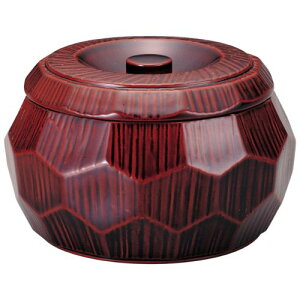 はつり亀甲丼 本漆調溜塗(内黒)蓋/業務用/新品/小物送料対象商品