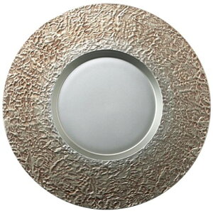 耐熱28cmムーンプレート 墨入れ銀/裏黒塗/業務用/新品/小物送料対象商品