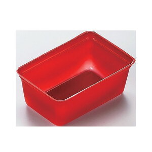 7寸用ワンウェー仕切 六ツ用 朱100入/業務用/新品/小物送料対象商品