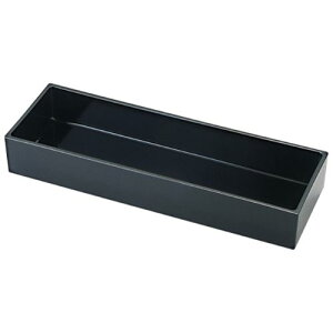 A 207×69 長角箱(玉手重用) 黒/業務用/新品/小物送料対象商品
