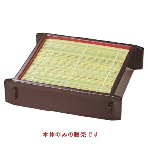 そば器 角セイロ溜内朱本体(底板付) /業務用/新品/小物送料対象商品