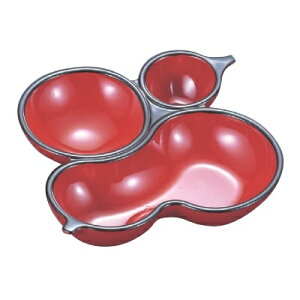 薬味皿 千成瓢箪朱天黒/業務用/新品/小物送料対象商品