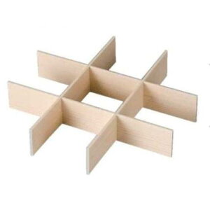 7.0寸良木紙重 司白木用九ッ仕切セット /業務用/新品/小物送料対象商品