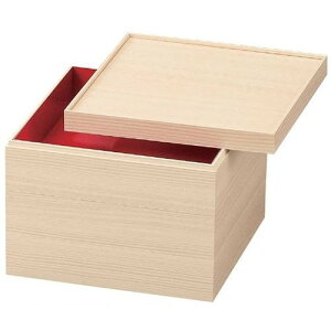 お重箱 7.0寸 良木紙重 司白木(内朱紙)3段/業務用/新品/小物送料対象商品