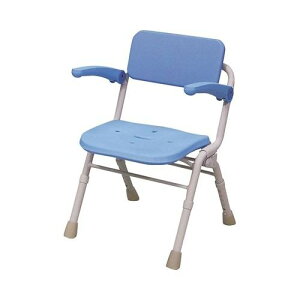 シャワーチェアAirミドルSPワンタッチ/【PN-L41831A ブルー】×1組/業務用/新品/送料無料