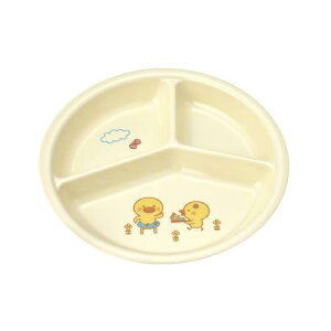 子供食器 三つ仕切皿 小 ひよこぐみ/業務用/新品/小物送料対象商品