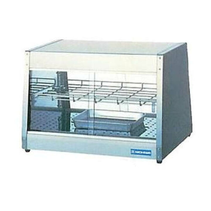 楽天市場】【業務用/新品】 ニチワ ホットショーケース 前後ガラス引き 