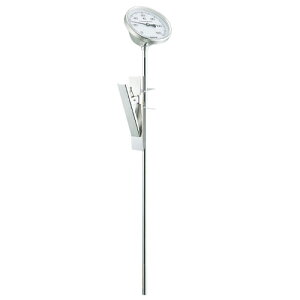 中心温度計 寸胴鍋用バイメタル温度計 クリップ式 BM-R-75 佐藤計量器/業務用/新品 /テンポス