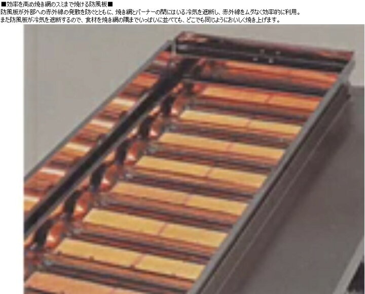 楽天市場】【業務用/新品】【マルゼン】ガス下火式焼物器 炭焼き 