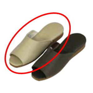 スリッパ オーストリッチ 共中厚底 No.1565 ベージュ/プロ用/新品 /小物送料対象商品