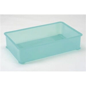 PP半透明カラー番重 B型 小 グリーン(サンコー製)/プロ用/新品/小物送料対象商品