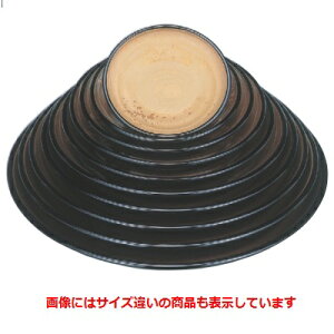 錦盛皿黒内色紙金箔6寸 SH塗 高さ33 直径:177 樹脂製 /業務用/新品/小物送料対象商品/テンポス