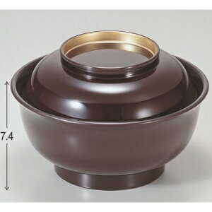 丼碗 美里丼溜つば金 漆器/業務用/新品/小物送料対象商品