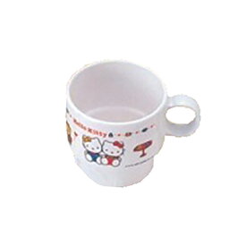 子供食器 マグカップ ホワイトキティーマグカップ(200cc)/業務用/新品/小物送料対象商品