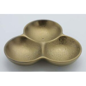 【店舗定番】三連珍味 ゴールド 10個入 幅106×奥行106×高さ20(mm)/業務用/新品/小物送料対象商品