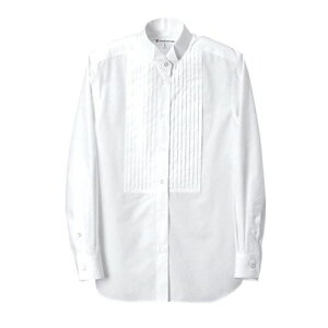 【セブンユニフォーム】ウィングカラーシャツ〔蝶タイループ付〕(女性用)サイズ:7〜13 15