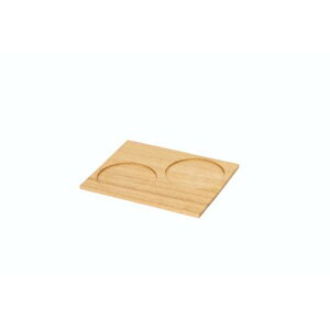 6-051-04/DS�ETools Tray ���p �J�b�v�g���C 2�� �^���N���A ��17×���s13.9×����0.5cm ���a8cm/�Ɩ��p/�V�i/���������Ώۏ��i
