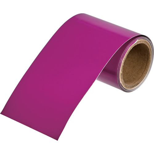 TRUSCO 配管識別テープ 赤紫(2.5RP4 12)50MM幅X1M 品番:RAH-509S 業務