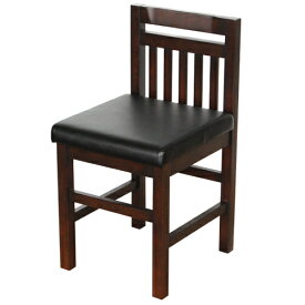 業務用椅子【1年保証付】新 樹レギュラーチェア ダークブラウン色 幅370×奥行420×高さ720(mm) 座面高さ：450(mm)/業務用/新品/送料無料/テンポス