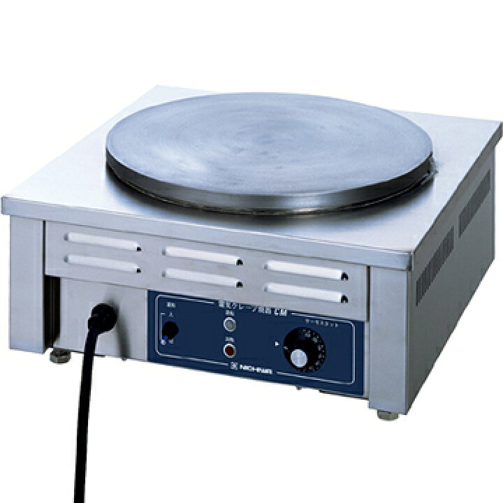 楽天市場】【業務用/新品】【ニチワ電気】電気クレープ焼器 1連 【CM 
