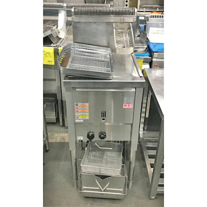 楽天市場】【業界最長1年保証】【中古】ガスフライヤー フジマック FGF 