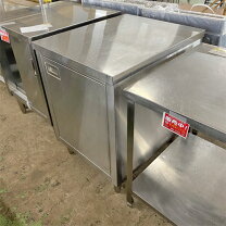 ステンレス製作業台（戸棚・扉付き）W2000*D750*H800 美品 2台あり