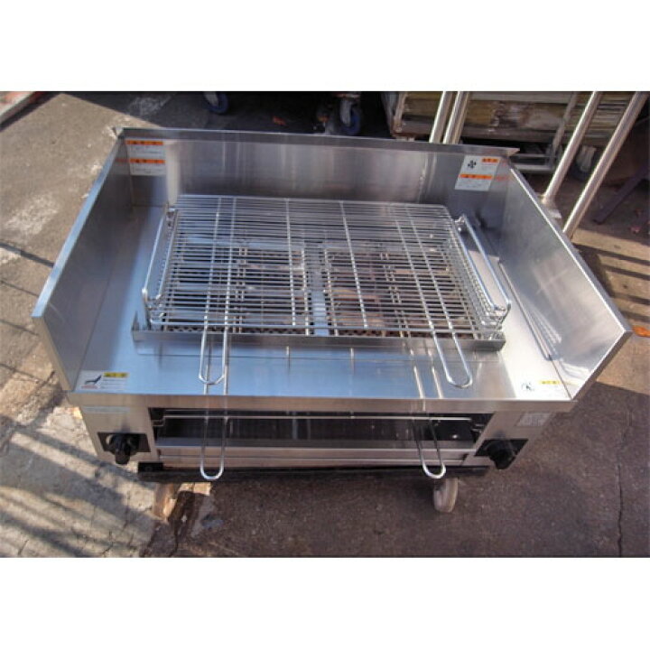 楽天市場】【中古】下火式焼物器 万能焼物器 タニコー TMG-081G 幅850×奥行550×高さ300 都市ガス 【送料別途見積】【業務用】【飲食店 店舗 厨房機器 グリラー 焼物器 業務用グリラー 業務用焼物器】 : 厨房器具と店舗用品のTENPOS