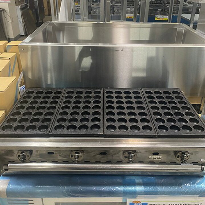 楽天市場】【業界最長1年保証】【中古】たこ焼き器 28穴プレート4枚 TS 
