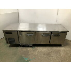 【中古】低冷蔵コールドテーブル フクシマガリレイ(福島工業) LNC-180RM-F 幅1800×奥行600×高さ600 【送料別途見積】【業務用】【飲食店 店舗 厨房機器 低コールドテーブル 業務用低コールドテーブル】