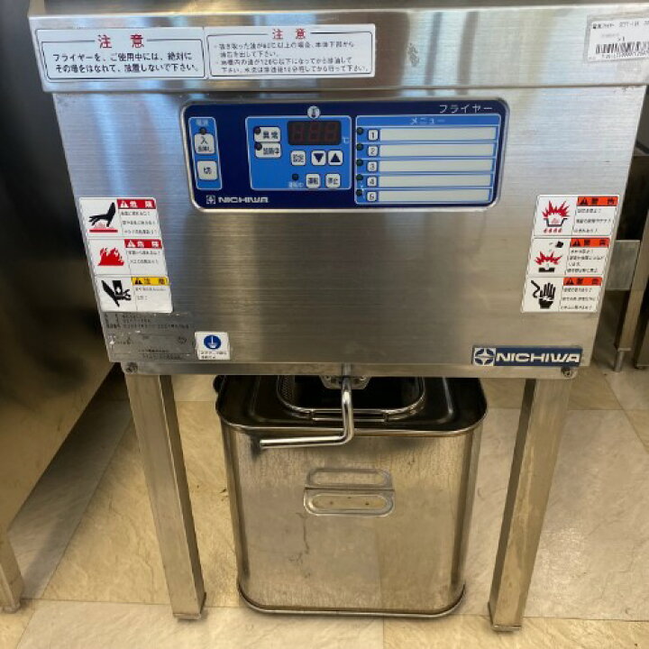 楽天市場】【業界最長1年保証】【中古】電気フライヤー ニチワ電機 