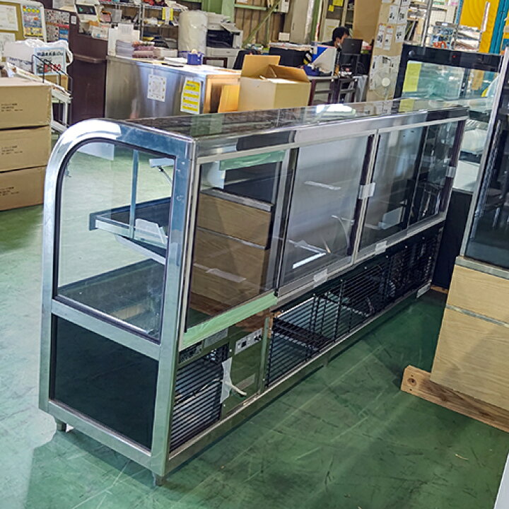 楽天市場】【業界最長1年保証】【中古】ケーキショーケース 大穂製作所 