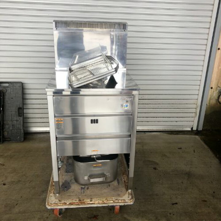 楽天市場】【中古】ガスフライヤー タニコー TGFL-55C 幅530  