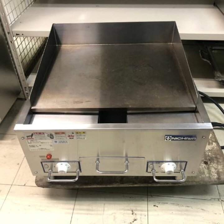 楽天市場】【中古】電気グリドル ニチワ電機 TEG-600SP 幅600×奥行600 
