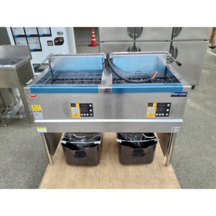楽天市場】【業界最長1年保証】【中古】二槽式電気フライヤー マルゼン 