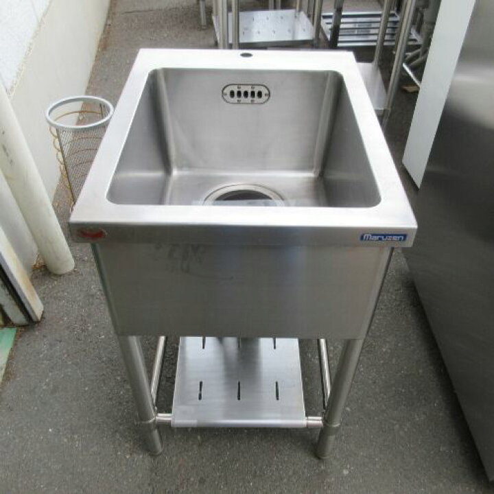 楽天市場】【中古】一槽シンク BGなし 幅480×奥行600×高さ780 【送料 
