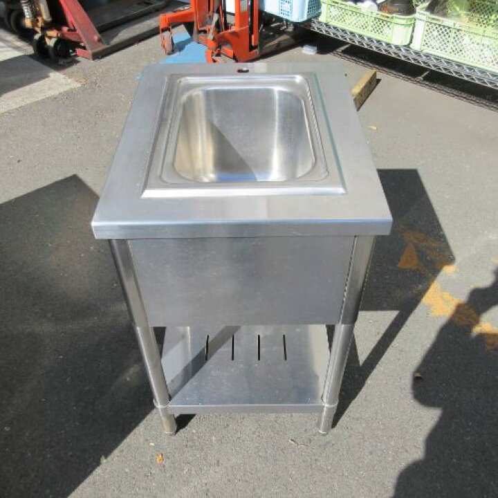 楽天市場】【中古】一槽シンク BGなし 幅480×奥行600×高さ790 【送料 