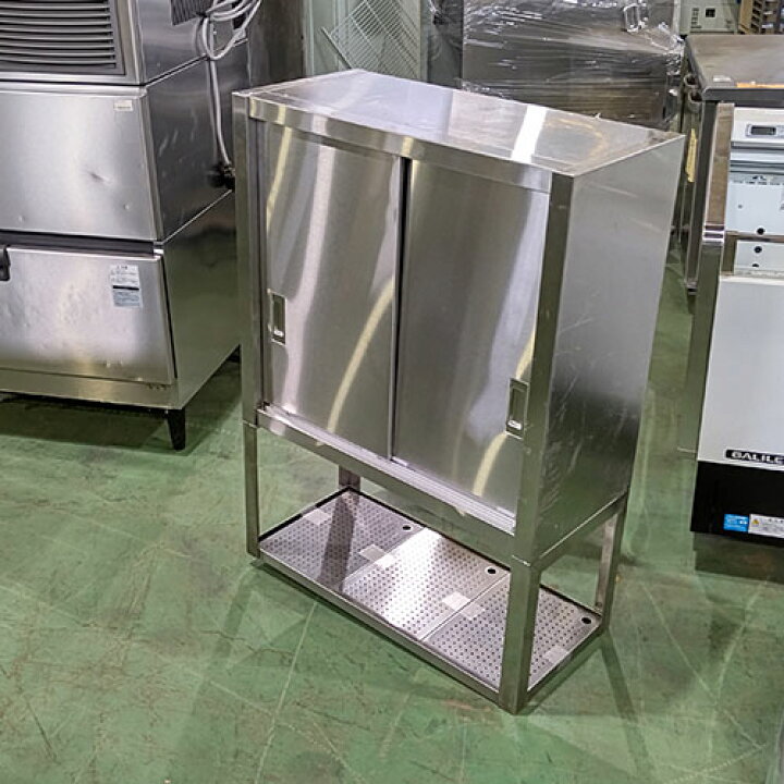 楽天市場】【中古】吊戸棚 下棚付き 幅750×奥行350×高さ1050 【送料 