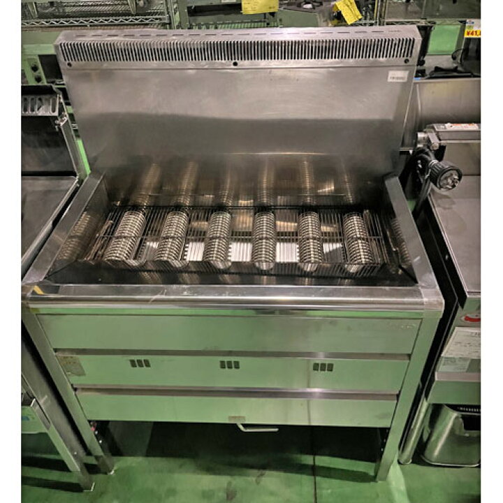 楽天市場】【中古】ガスフライヤー タニコー TGFL-87C 幅870×奥行600 