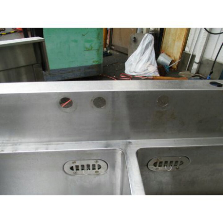 ⭐︎中古品 フジマック 2槽水切りシンク 1350×600×800mm 厨房機器⭐︎