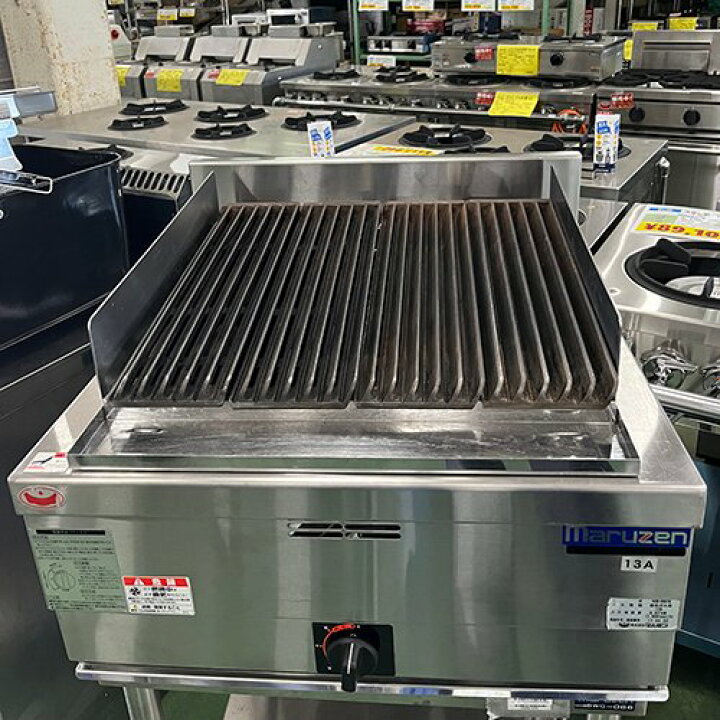 楽天市場】【中古】チャーブロイラー マルゼン RCB-066TB 幅600×奥行 