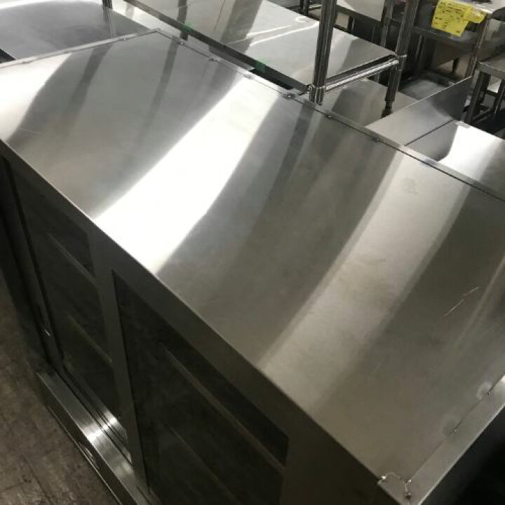 楽天市場】【中古】上置き用食器棚 引出し付き BGなし 幅1200×奥行570 