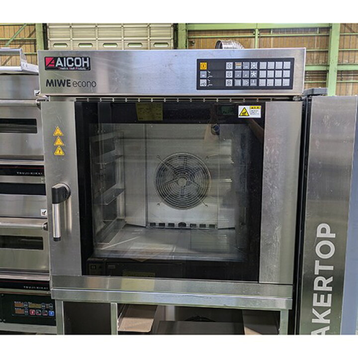 楽天市場】【中古】ベーカリーオーブン 愛工舎 EC6-0604 幅900×奥行 