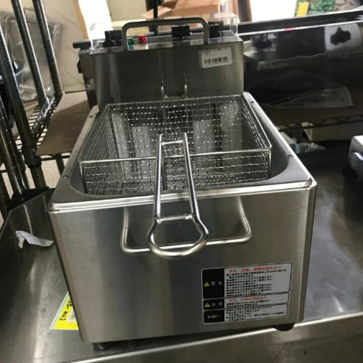楽天市場】TBEF-7 テンポスオリジナル TB 卓上電気フライヤー 7L 幅270 
