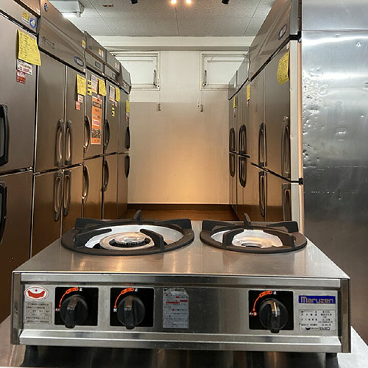 楽天市場】【中古】卓上コンロ マルゼン M-212C 幅595×奥行420 